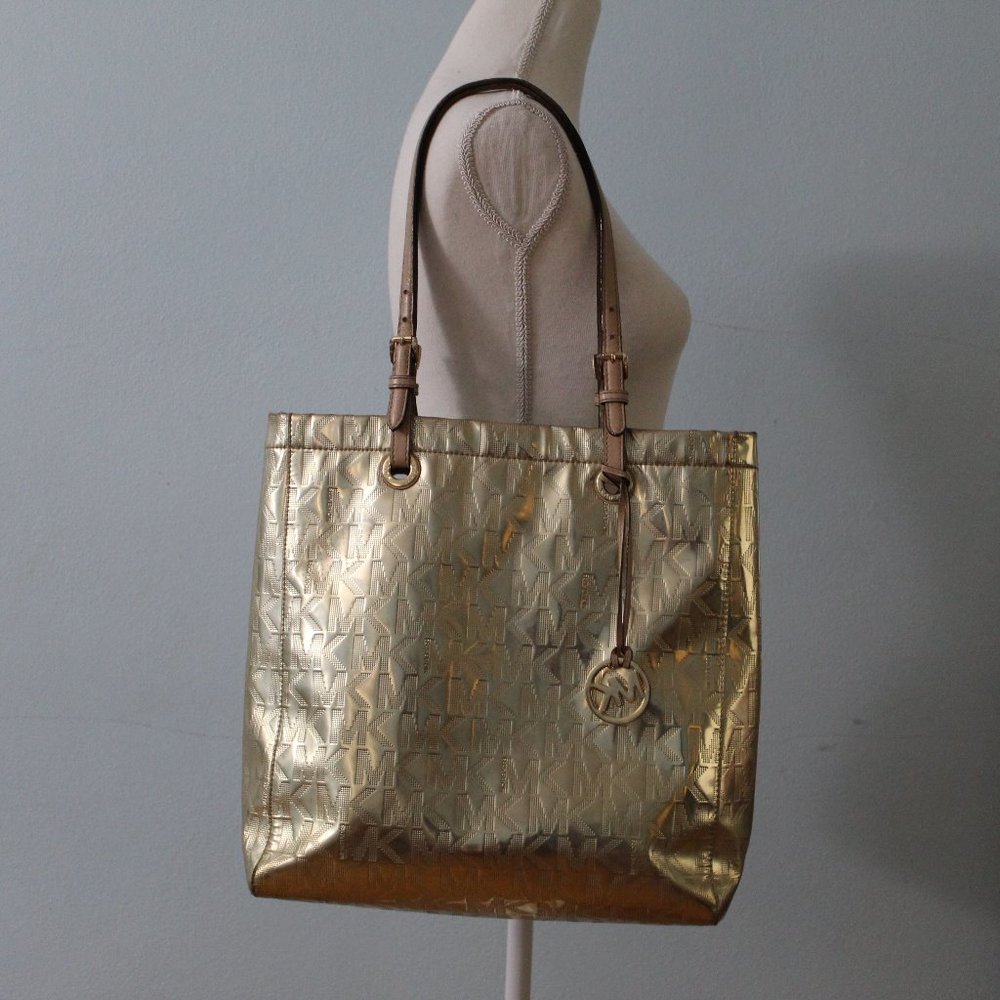 Michael Kors Gold Tote